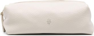 Eleventy pebble-leather pencil case - unisex - Calf Leather - One Size - Neutrals