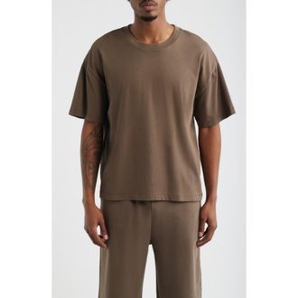 Elwood Crop Hill Tee in Vintage Brown at Nordstrom, Size Medium