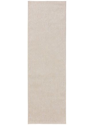 benuta Alfombra de pasillo exterior crema 80x300