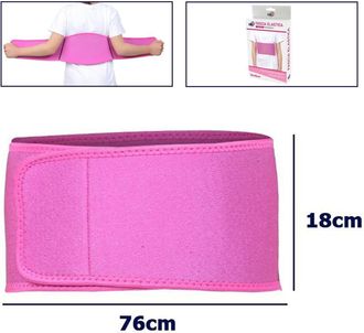 Trade Shop Trade Shop - Banda Postural Atr&aacute;s Ajustable Purso Para Ni&ntilde;as Color Rosa