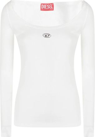 Diesel Long Sleeve Tops - Dames - Longsleeves - Wit - S - Tops