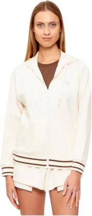 A|X Armani Exchange Zip-up sweatshirt in technical fabric - Dames - Vesten met rits - Beige - S - Hoodies & sweatvesten