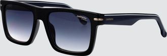 Carrera Occhiali da sole aviatore in acetato blu con lenti colorate