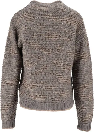 Fabiana Filippi Chunky-Knit Wool Blend Sweater - Grey