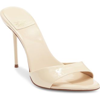 Jeffrey Campbell Ce-Soire Slide Sandal in Beige Patent at Nordstrom, Size 5.5