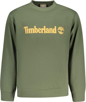 Timberland Green Cotton Mens Sweatshirt