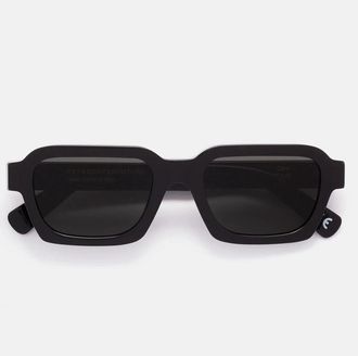 Retro Superfuture Sunglasses Caro Black Njs Black/Black Unisex