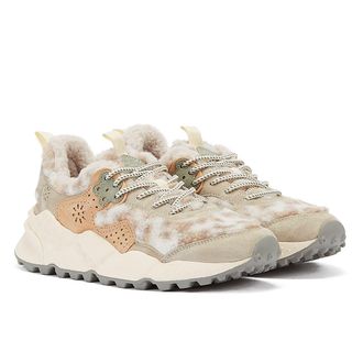 Flower Mountain Kotetsu Womens Leopard/Grey Trainers - Size EU 36