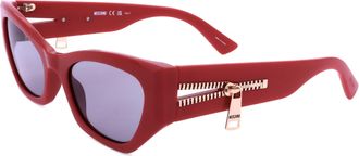 Moschino Womens 55mm Red Sunglasses MOS159-S-C9A-55