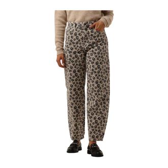 By-Bar Amsterdam Dames, Jeans, Bruin, Maat: XS