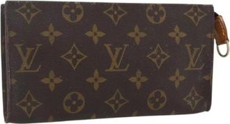 Louis Vuitton Pre-owned Wallets, female, Brown, Size: ONE SIZE Pre-owned Wallet