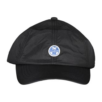 North Sails Caps, male, Black, Size: ONE SIZE Taslan Baseball Cap