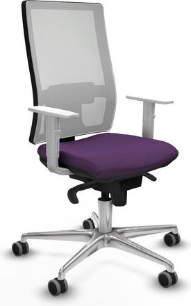 Piqueras y Crespo Silla De Oficina Piqueras Y Crespo Moderna Violeta Aluminio