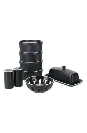 BIA Cordon Bleu 7-Piece Tabletop Ceramic Set in Black at Nordstrom Rack