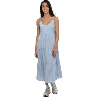 tentree Hopewell Dress in Lakeside Blue at Nordstrom, Size X-Small