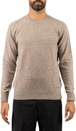 Brooksfield Maglione Girocollo - - Knitwear - Uomo - Beige - L