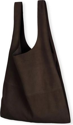 Cortana U XL- donkerbruine su&egrave;de tas - Dames - Shoppers - Bruin - ONE Size - Su&egrave;de - Tassen