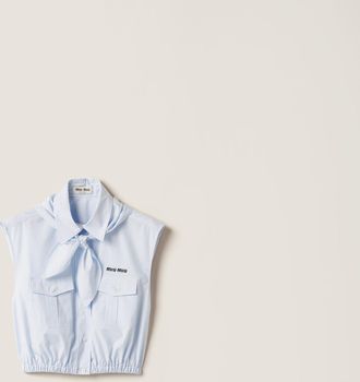 Miu Miu Poplin top