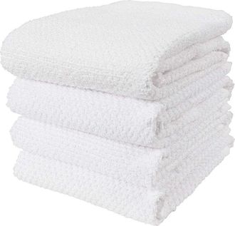 KAF Home Kaf Home Set Of 4 Sj Terry Towels