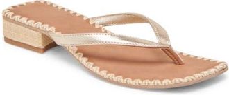 Dolce Vita Barty Flip Flop in Gold at Nordstrom, Size 6.5