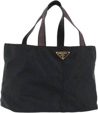 Prada Pre-owned Vintage Tote Bag - unisex - Prada Vintage - Vintage Tote Bags - Black - ONE SIZE - Pre-owned