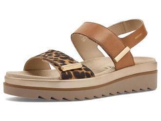 Mephisto Dominica Womens Shoes Brown Bengal : EU 41 (US Womens 11) B - Medium, Leather