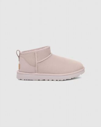 UGG Womens Classic Ultra Mini Boot In Pale Smoke