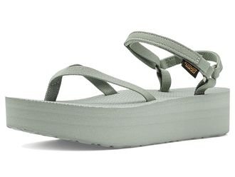 Teva Flatform Sandal Slim Womens Dress Sandals Seagrass : 11 B - Medium