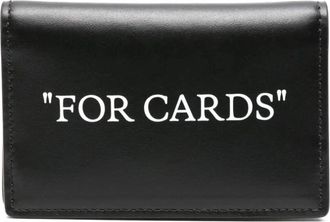 Off-white Quote Documents Holder - Heren - Portefeuilles - Zwart - ONE Size - Accessoires