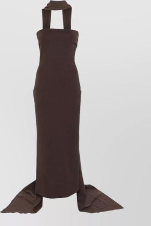 Solace London strapless cowl neck maxi dress