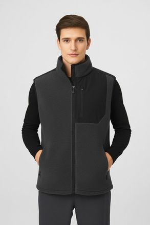 Killtec Fleeceweste KILLTEC KOW 76 MN VST, Herren, Gr. XXL, dunkel stahl, Obermaterial: 100% Polyester, Westen Fleeceweste, aus Polyester, leichte Qualit&auml;t, s