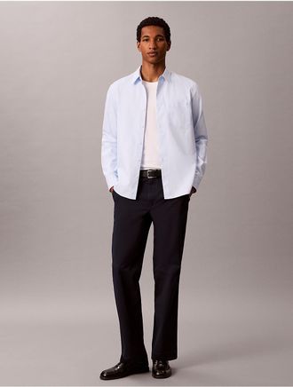 Calvin Klein Jeans Calvin Klein Mens 90s Straight Chino Pants - Blue - 29W x 30L