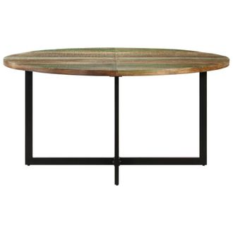 Berkfield Home Dining Table 150x75 cm Solid Wood Reclaimed