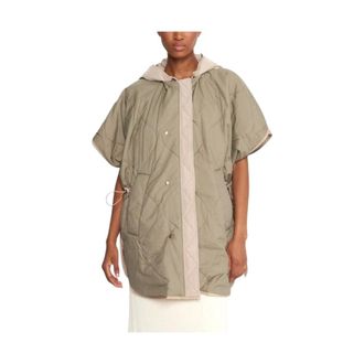 Max Mara Dames, Jassen, Beige, Maat: 2XS Zijde