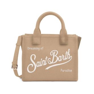 MC2 Saint Barth Dames, Tassen, Beige, Maat: ONE Size Katoen