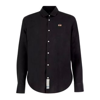 La Martina Camicia Garrick - - Shirts - Uomo - Nero - S