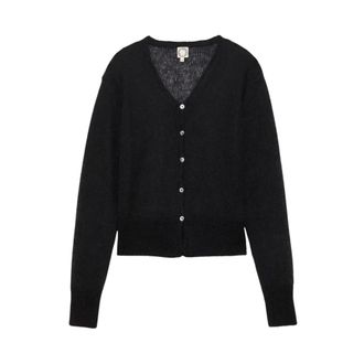 Ines De La Fressange Dames, Truien, Zwart, Maat: L Wol