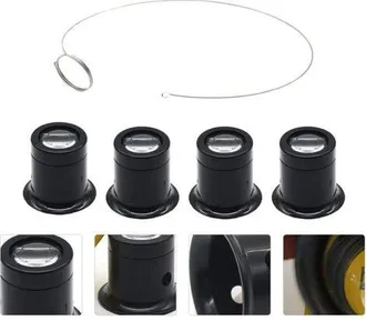OEM Juego De Antifaz, Lupa, Mon&oacute;culo De Joyero, Vasos, Restaurador De Joyas, Herramientas De Joyer&iacute;a, Espejo De Aumento, Reparaci&oacute;n De Relojes, Lupa, Leng