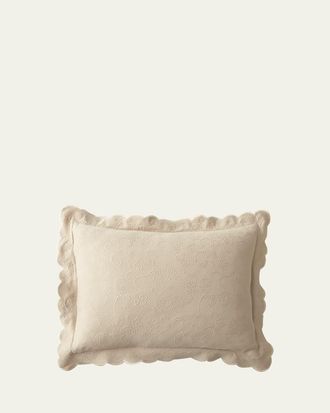 SFERRA Alice King Floral Matelasse Sham