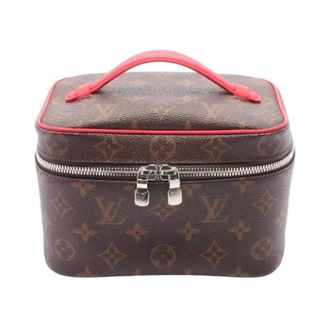 Louis Vuitton Pre-owned Handbags, female, Brown, Size: ONE SIZE Pre-owned Nice Mini Monogram Macassar Handbag
