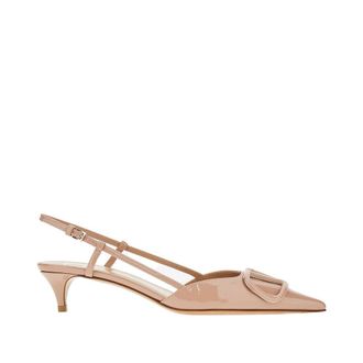 Valentino Garavani Patent leather slingback pumps Woman 40+