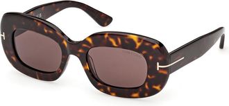 Tom Ford FT1345 ISLAY-02 52E Womens Sunglasses Tortoiseshell Size 50