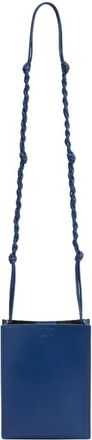 Jil Sander Tangle Small - Dames - Mini tas - Blauw - ONE Size - Leer - Tassen