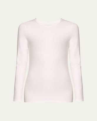 Majestic Filatures Soft Touch Crewneck Top