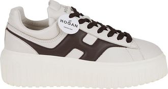 Hogan H-Stripe Nappa Leather Sneakers
