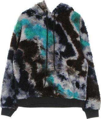 Mauna Kea Sherpa Hoodie Multicolor Teddy Bear Sweatshirt - Heren - Hoodies - Veelkleurig - S - Wol - Hoodies & sweatvesten