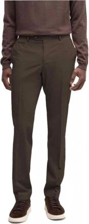 HUGO BOSS Uomo, Pantaloni, Marrone, W33, new