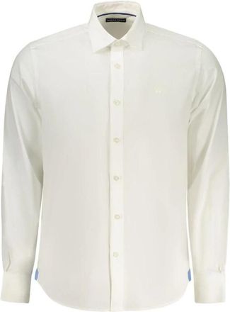 North Sails Klassiek Katoenen Shirt - Heren - Zakelijke Overhemden - Wit - 2XL - Katoen - Overhemden