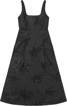 Munthe Midi-jurk - Dames - Casual kleedjes - Zwart - XS - Kleedjes
