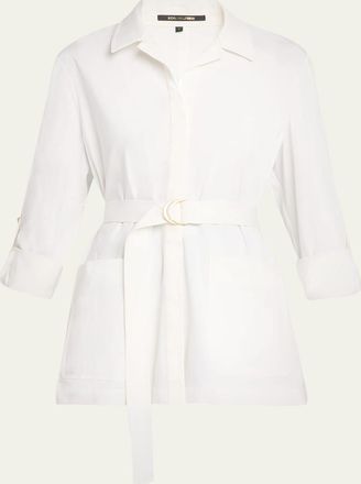 Kobi Halperin Veda Belted Cotton Jacket